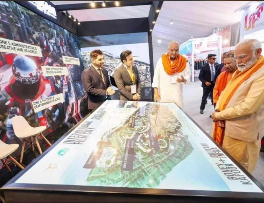 Meeting With Mr. Ashish Bhutani for Film City Yamuna Express way