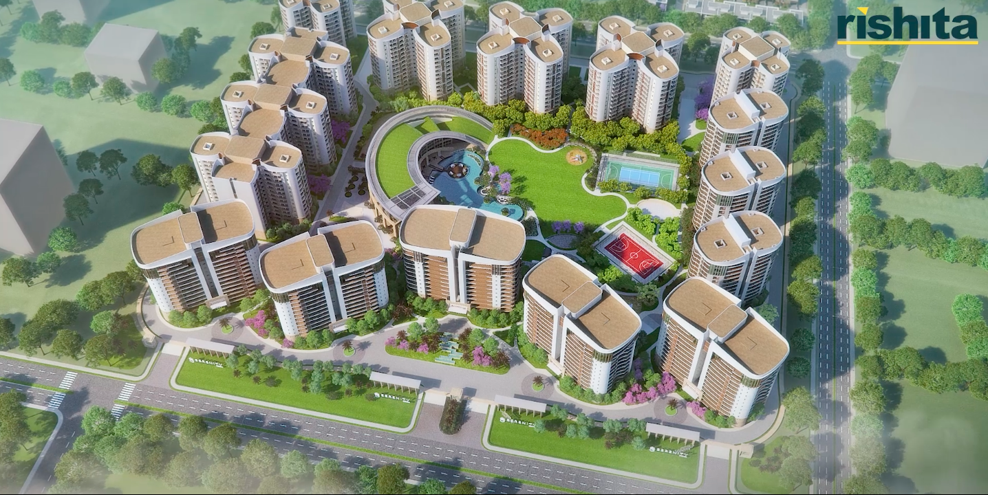 Rishita Serenity Ariel View 3 Rishita Serenity Ariel View 3