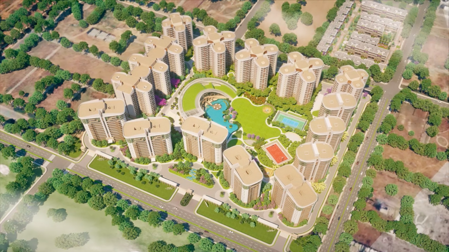 Rishita Mulberry Heights Arial View Rishita Mulberry Heights Arial View