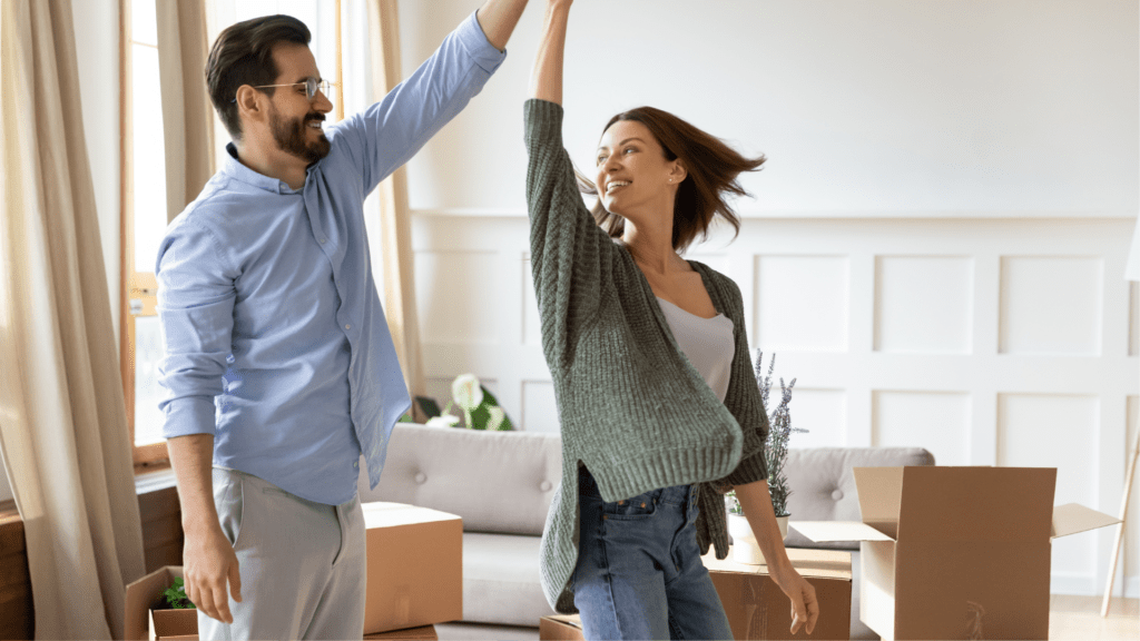 Celebrate your achievement and start planning your move into your new home.