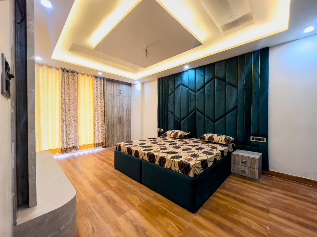 3 BHK Flat GSR Heights Lucknow Master Bed Room 2