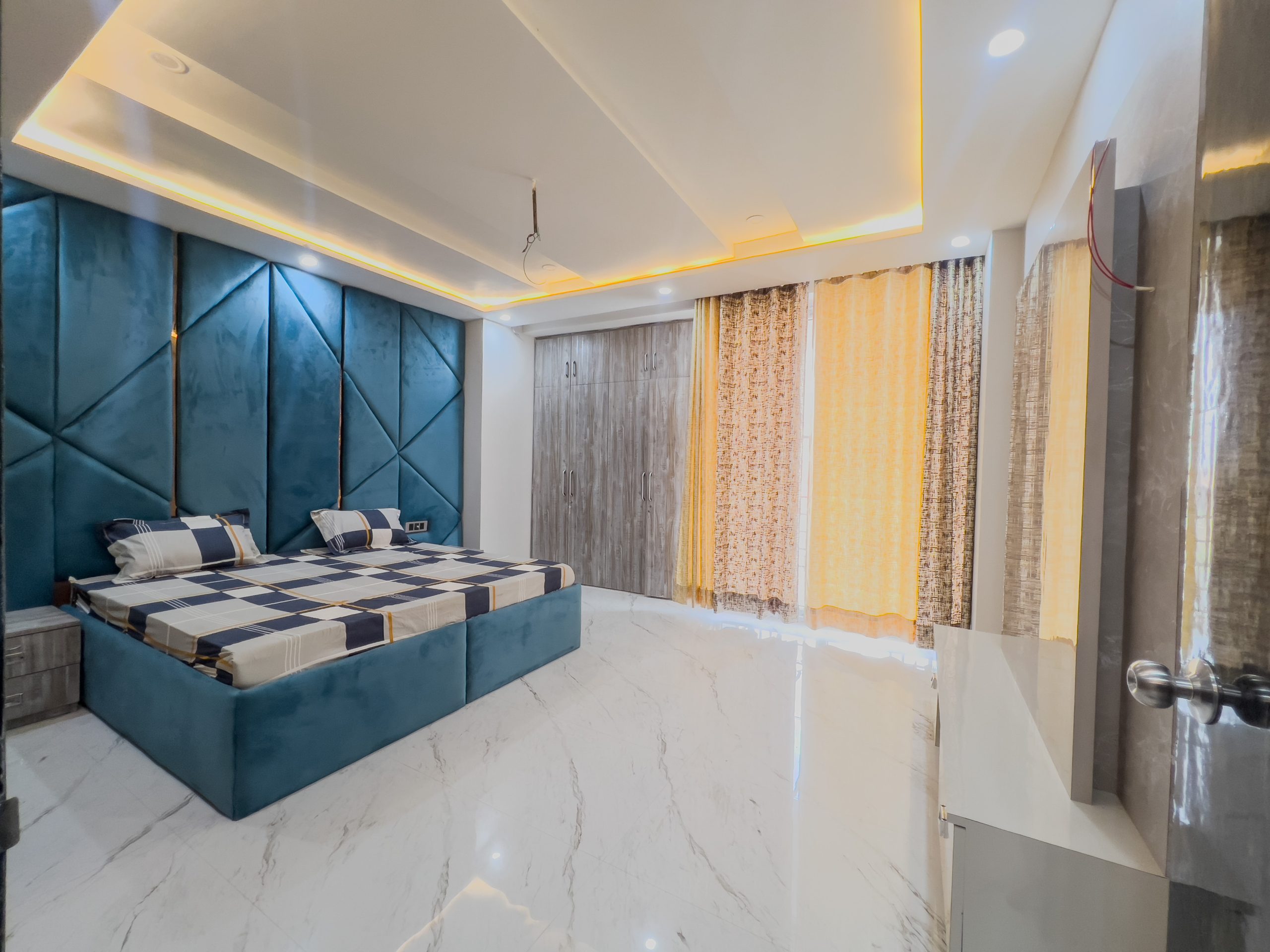 3 BHK Flat GSR Heights Lucknow Master Bed Room 2