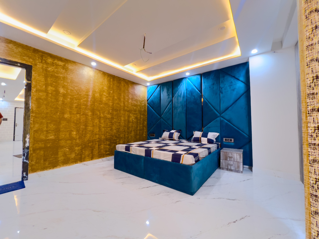 3 BHK Flat GSR Heights Lucknow Bed Room