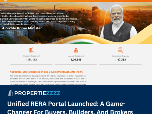 Unified RERA Portal Launched A Game-Changer For Buyers, Builders, And Brokers