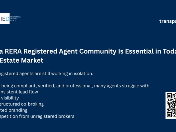 Why a RERA Registered Agent Community Is Essential in Today’s Real Estate Market